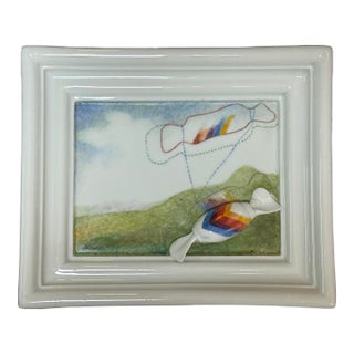 Circa 1985 Jindra Vikova "Thanksgiving Day" Porcelain Sculpture For Sale