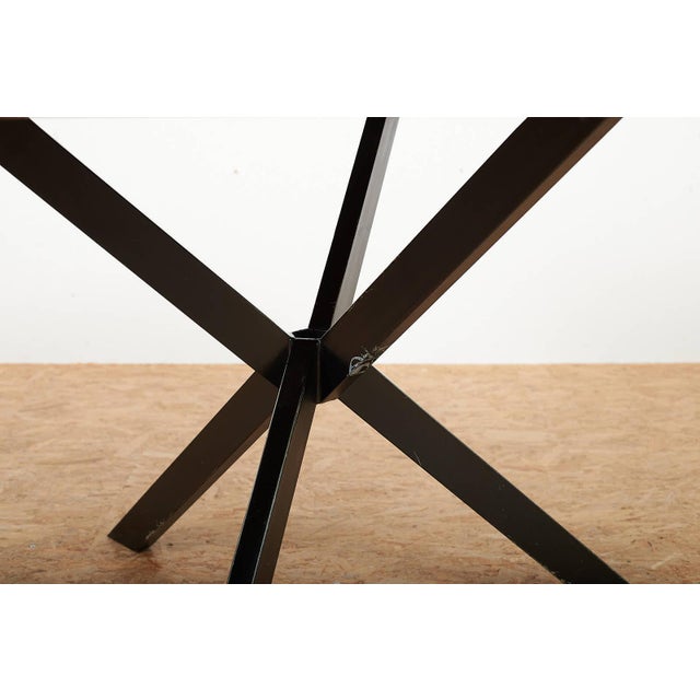 Artus Table with Wooden Tabletop by Jürg Bally, 1950 For Sale - Image 6 of 15