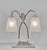 A. BLOCH : Robert Bousquet & Degué A very rare French art deco lamp in nickel plated solid brass or bronze of excellent...
