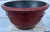 Chinese Antique Chinese Red Lacquered Wood Bowl For Sale - Image 3 of 11