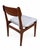 A fully restored teak dining chair set designed by Erik Buch in the 1960s. Solid teak frame with pedestal legs and a...