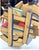 John Okulick, Large Abstract Wood Sculpture Colorful Wooden Painting John Okulick Wall Hanging For Sale - Image 17 of 18