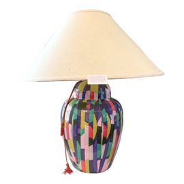 Example of Folk Art Table Lamps