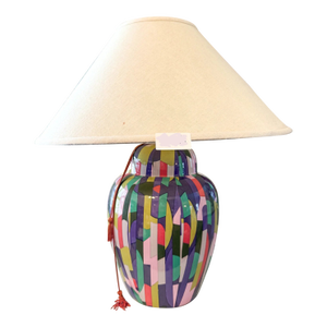 1970s Ginger Jar Lamp by La Musa ~ Palermo, Italy