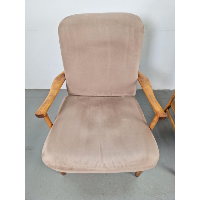 Vintage Beech Armchairs from Farstrup Møbler, 1970s, Set of 2 For Sale - Image 13 of 17