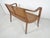 C. 1950s Sinuous Bentwood Hand-Caned Settee in the Manner of Dunbar For Sale In Boston - Image 6 of 8