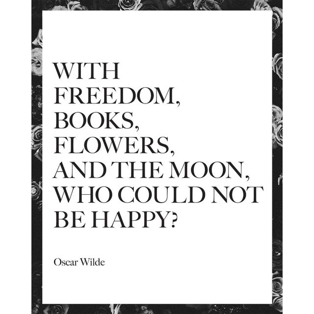 Oscar Wilde Quote Print For Sale