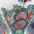 Vintage Hand-Painted Potiche Porcelain Vase with Wooden Base, 1950s For Sale - Image 12 of 16