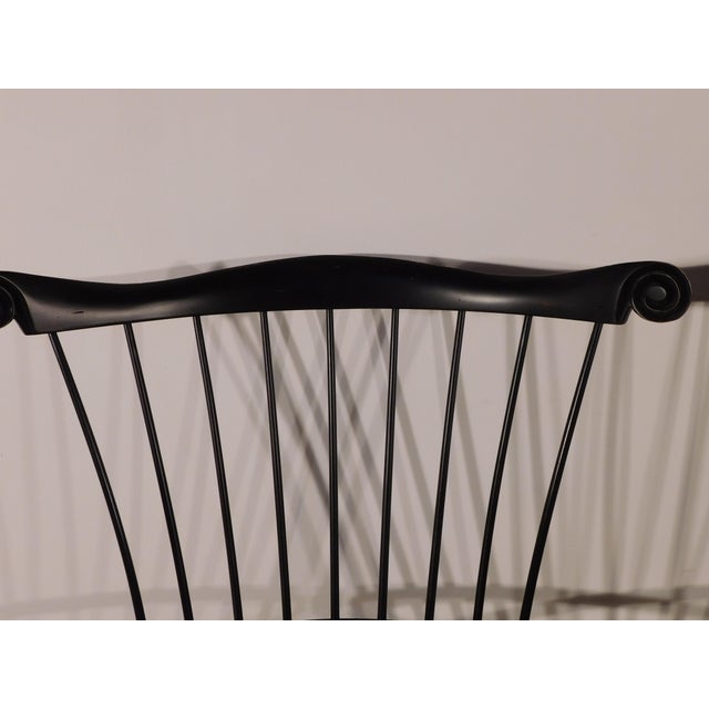 Massive Pair ANTIQUE D R DIMES Style Painted Comback Windsor Arm Chairs This AMAZING Massive Pair ANTIQUE D R DIMES Style...