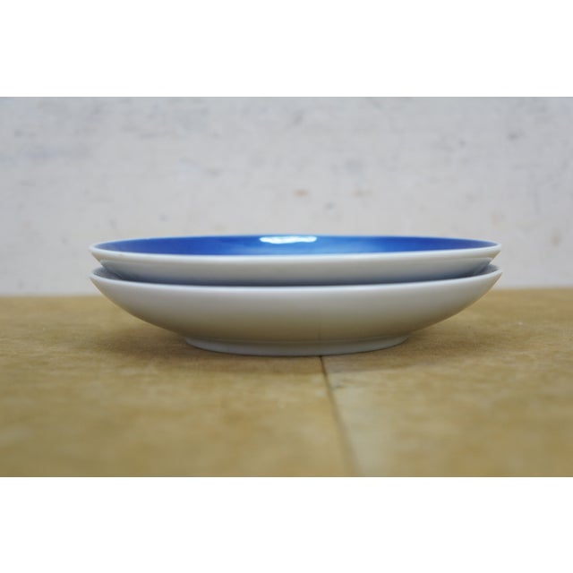Bing & Grondahl Late 20th Century 13pc Bing & Grondahl B&g Denmark Copenhagen Cobalt Blue Christmas Plates For Sale - Image 4 of 14