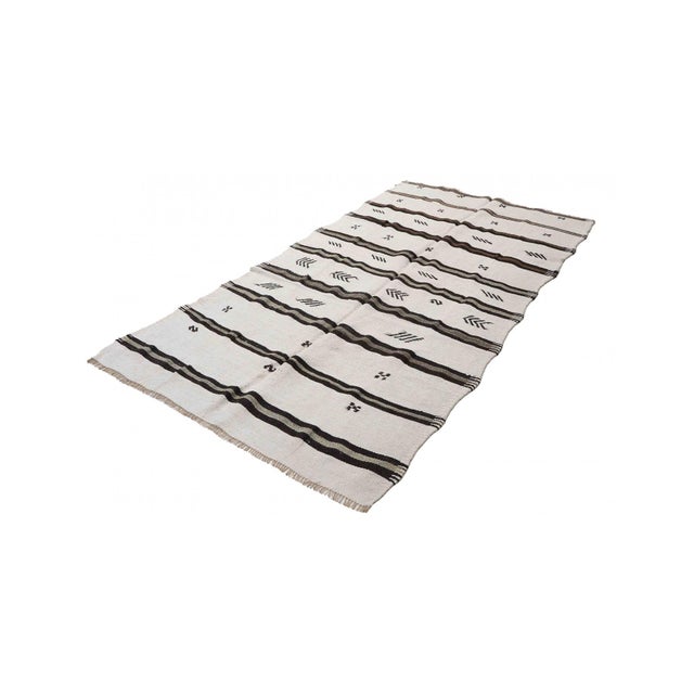 Handwoven vintage hemp kilim rug from Yozgat region of Turkey. Approximately 50-60 years old. In very good condition. Rare...