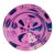 TransCode by Mette Tommerup, 2001 - Round Abstract Painting For Sale
