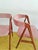 Vintage Danish Teak and Pink Velvet from Th. Harlev Chairs, 1960s, Set of 4 For Sale - Image 6 of 11