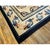 1920s Ivory and Blue Dragon Roundels Antique Chinese Baotou Room Size Rug For Sale In New York - Image 6 of 10