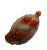 Thousand Kids Carved Pomegranate Shape Shou Shan Stone Teapot For Sale - Image 4 of 11