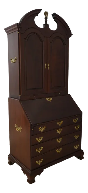 Antique Early 19th Century Chippendale Slant Front Desk