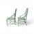 McGuire McGuire “Cracked Ice” Rattan Armchairs – Rawhide-Lashed, Custom Finish, Pair For Sale - Image 4 of 6