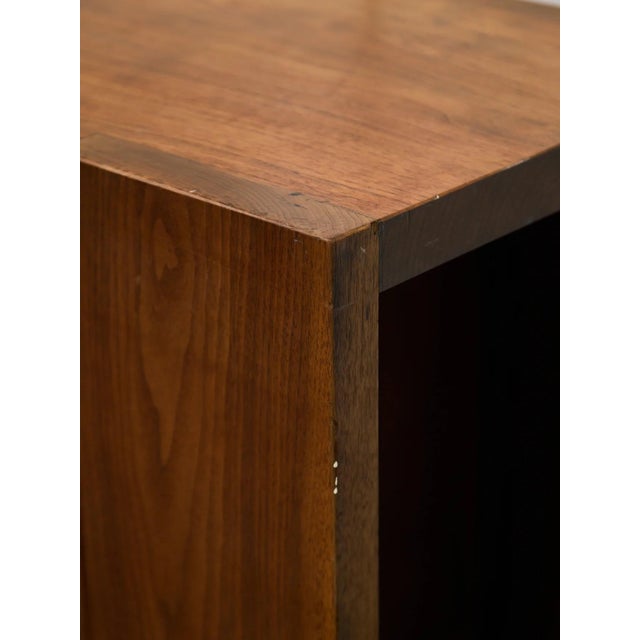 Burnt Umber Mid 20th Century Long Media Console For Sale - Image 8 of 11