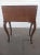Late 20th Century French Provincial Burl Walnut W/ Inlay Drop Front Desk For Sale In Houston - Image 6 of 9