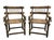 Pair Antique African Baule Chief Armchairs For Sale - Image 10 of 11