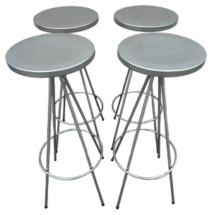 Stool Created by Lluis Pau, 1990s, Set of 4