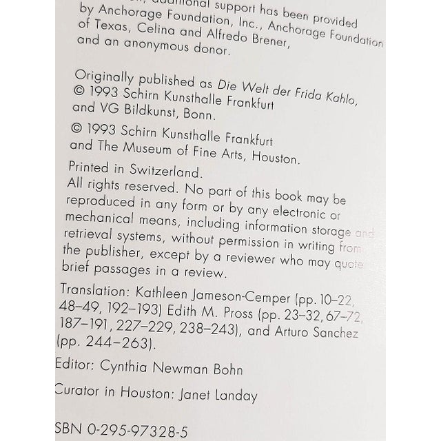 1990s "The World of Frida Kahlo: The Blue House" Exhibit Catalog For Sale - Image 11 of 11