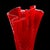 Scarlet Large Vintage Display Vase, Italian, Murano Art Glass, Flower Sleeve, Circa 1970 For Sale - Image 8 of 9