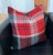 Farmhouse Antique Plaid Carriage Blanket Pillow Cover - Reversible - 22" Square For Sale - Image 3 of 9