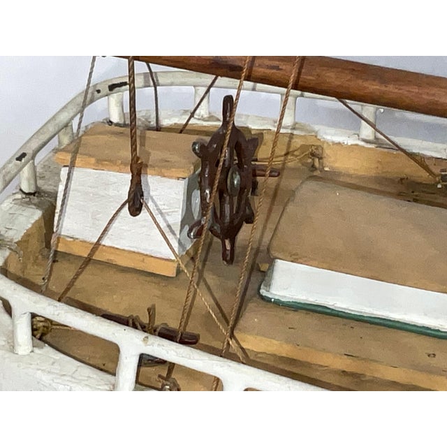 Antique Model of the Sailing Barque Argo For Sale - Image 12 of 12