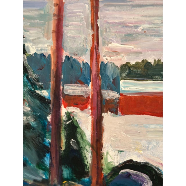 Carl Köhler, Landscape, 1960s, Oil on Panel, Framed For Sale - Image 6 of 16