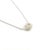 1990s Tiffany & Co Estate Love Knot Necklace 17" Silver For Sale - Image 9 of 9
