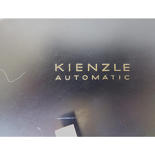 Kienzel Wall Clock Mid Century Modern Metal W. Battery Moment Germany 1960s For Sale - Image 9 of 12