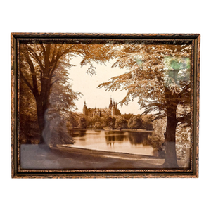 Vintage Framed Photograph of Fredericksburg Castle.
