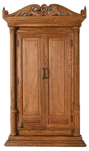 Carved Wooden Door