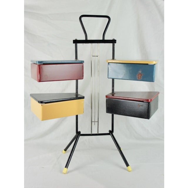 Sewing Box by Joos Teders for Metalux, 1950s For Sale - Image 13 of 13
