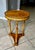 Italian Empire Style Burl Wood Swan Motif Side Table Gueridon For Sale - Image 10 of 18