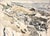 "Welsh Coast at Ogmore" by the Sea Original Watercolor Grey tones dominate this rocky coastal painting by John Addyman...
