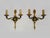 Empire Double-Light Bronze Arrow Wall Sconces, 1950s, Set of 2 For Sale - Image 10 of 10