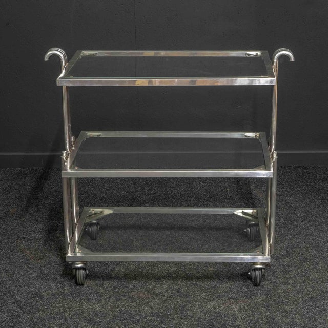 Vintage Art Deco Tea Trolley, 1930s For Sale - Image 9 of 13