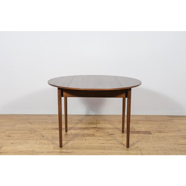 Mid-Century Modern English Teak Drop-Leaf Dining Table, 1960s For Sale - Image 12 of 17