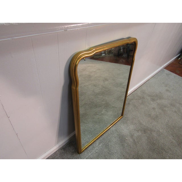 Item: Friedman Brother gold gilt mirror. Age: 1970's. Condition: Very clean excellent original used finish. Measurements:...