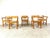 Vintage Scandinavian Pinewood Dining Chairs from GM Mobler, 1960s, Set of 5 For Sale - Image 4 of 13