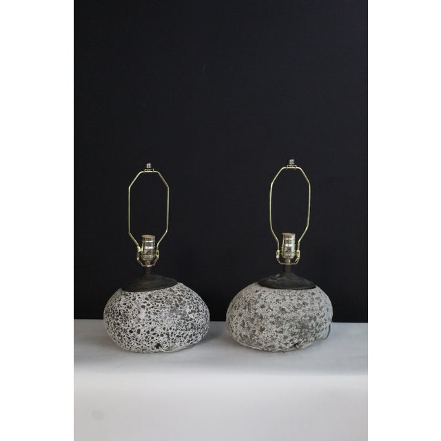 Stone Chariotte Perriand Influence Lava Lamps. For Sale - Image 7 of 12