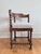 Antique Edwardian Bobbin Corner Chairs, English 1900 For Sale - Image 4 of 16