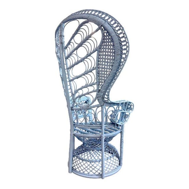 Mid-Century Modern Vintage Peacock Chair For Sale - Image 3 of 6