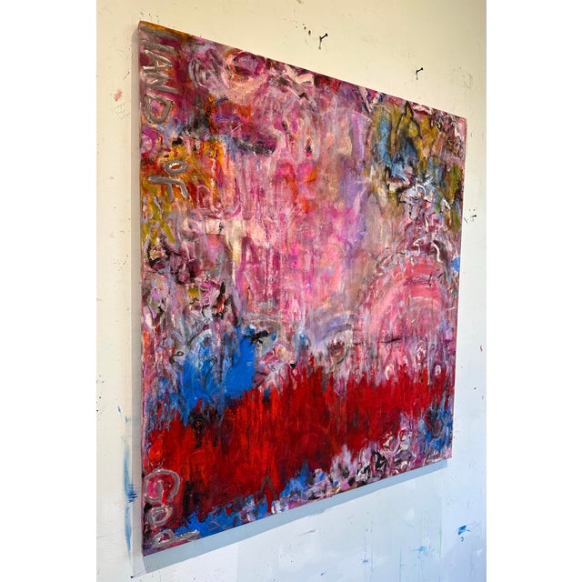 Hand of God, Modern Abstract Painting For Sale - Image 4 of 12