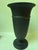 Black Vintage 1960s Wedgwood Black Basalt Fluted Trumpet Footed Vase For Sale - Image 8 of 16
