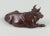 Brown Japanese Meiji Artist, Sculpture of a Laying Bull, 19th Century, Bronze For Sale - Image 8 of 10