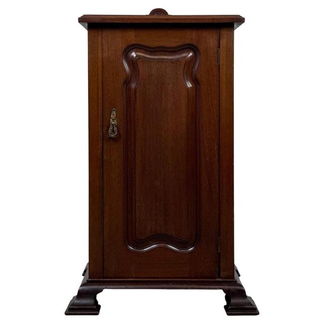 Early 20th Antique Century English Mahogany Cupboard For Sale - Image 10 of 11