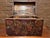 Vintage Chinese Cultural Revolution Relief Lacquer Trunk Box Raised Pomegranate For Sale - Image 10 of 12